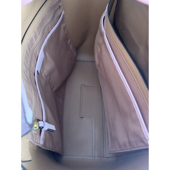 New Tory Burch Blush Pink Parker Large Tote Bag Shoulder Purse Handbag - Picture 12 of 16